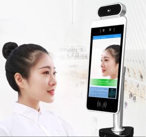 Buy cheap DV12V Face Recognition Thermometers 8inch IR Temperature Scanner product