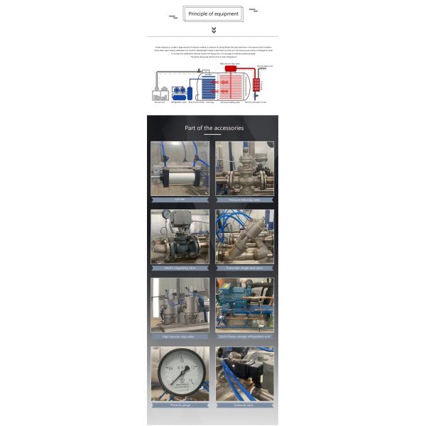 Food Vacuum Freeze Drying Machine For Vegetable and Fruit Drying