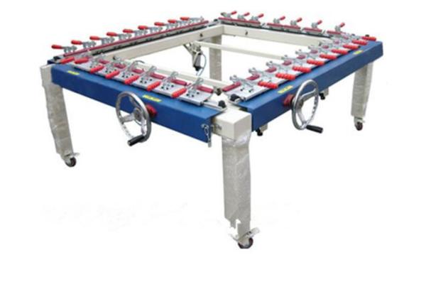 Quality High Precision Auxiliary Equipment Mechanical Screen Tension Machine for sale