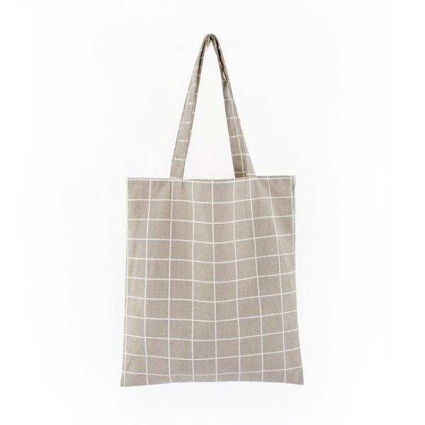 Quality Long Handle Natural Canvas Zippered Tote Bag For Company / Brand Promotion Activities for sale