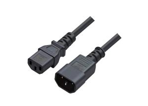 IEC power cord Computer Power Extension Cord IEC-320-C14 to IEC-320-C13SZ3