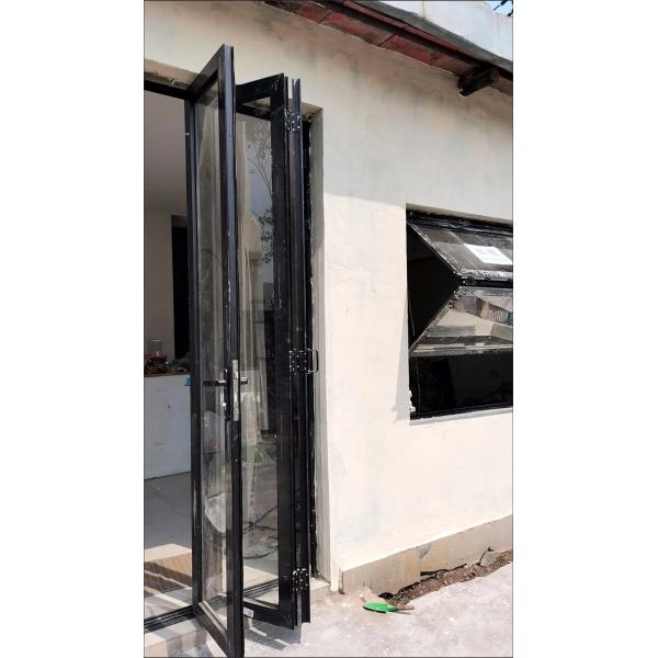 Loop Sustainable Folding Window Incorporating Solar Charged Smart Glass Technology