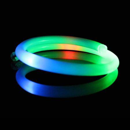 Quality Multi-Color Toggle Switch LED Tube Bracelet For Concert, Carnivals, Sporting Events, Party, Night Club for sale