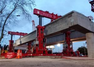 IP54 50t To 1000t Outdoor Hydraulic Gantry Crane For Automobile Plants