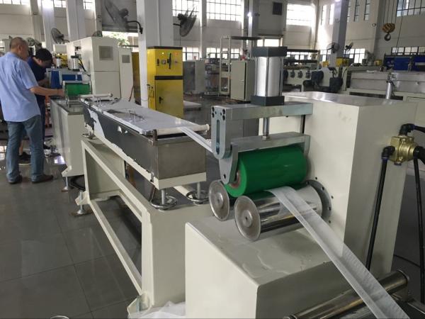 Quality Auto Controlling System Plastic Net Making Machine For Garlic Vegetable Packing for sale