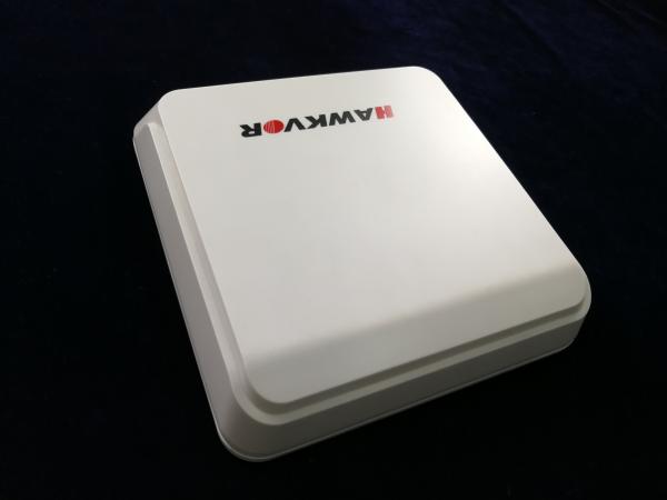 Quality 20 - 30DBm IP65 Protection Fixed Rfid Reader , White Long Range Uhf Rfid Reader for sale