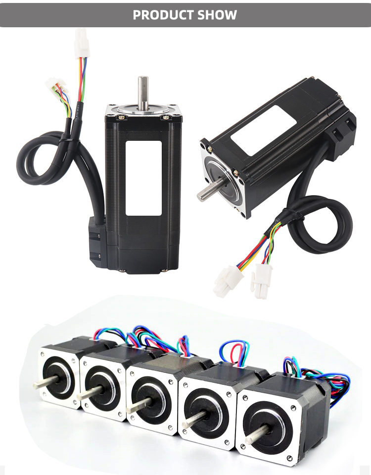 Electric Micro Brushless Stepper Motor For CNC Robot 3D Printer