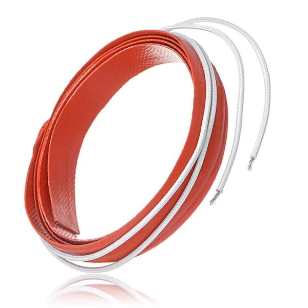 Quality 15-50mm Flexible Electric Heating Tape , 50m Flexible Heating Element for sale