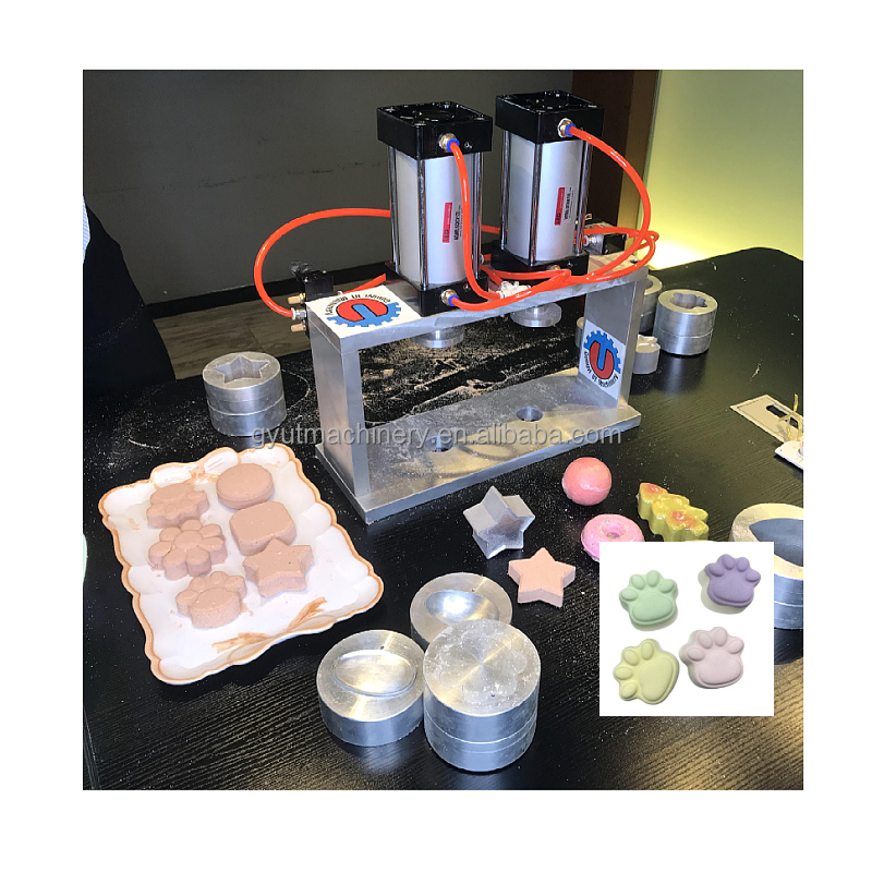 Shampoo Bar Press 50mm 60mm 70mm Bath Bomb Ball Molding Machine for Multi Molds Forming