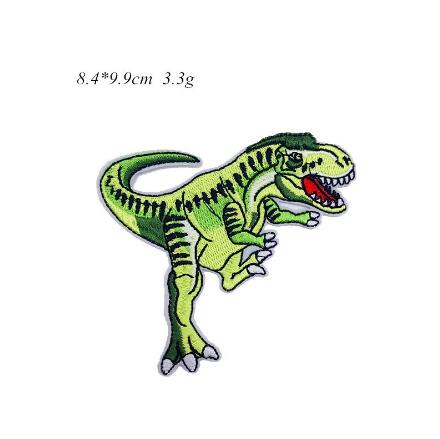 Embroidery patch embroidery dinosaur patch hot fix patch