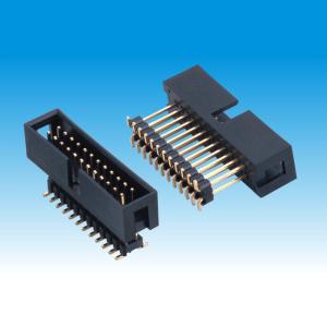 Buy cheap Durable 2.54mm Box Header Connector , SMT Pin Header Height 8.8 Long Lifespan product