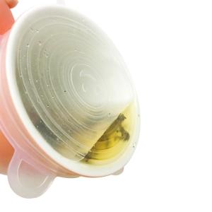 China Hot selling food grade silicone bowl covers reusable silicone pan covers on sale