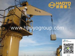 China 3ton 5ton 10 ton Offshore Pedestal Crane Marine Crane Supplier on sale