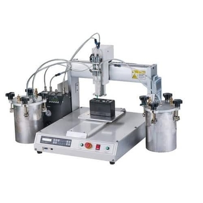 High Precision Glue Dispensing Machine for LED Bulb with Text Demonstration Programmer