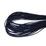 Oeko Tex Round Drawstring Cord Thin Bracelet Elastic Cord For Jackets