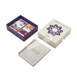 Buy cheap 100 Playing Card Deck Box Debossing Custom Logo With Paper Tray Separate product