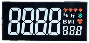 Buy cheap SGS Weight Meter VA LCD Display Zebra Connector 2 Inch LCD Display product