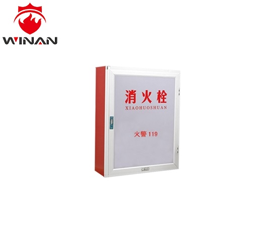 1.0 ~ 1.2mm Stainless Steel Fire Hose Cabinet School Hotel Library Use