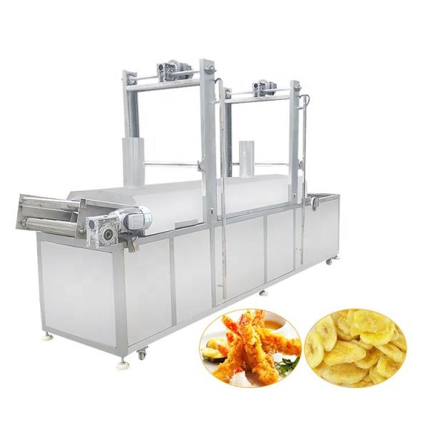 Quality HDF6000 Output Automatic Fryer Machine 1000KG/H Industrial Continuous Fryer for sale