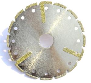 V - Slot Electroplating Diamond Tile Cutter Maximum Cutting Performance