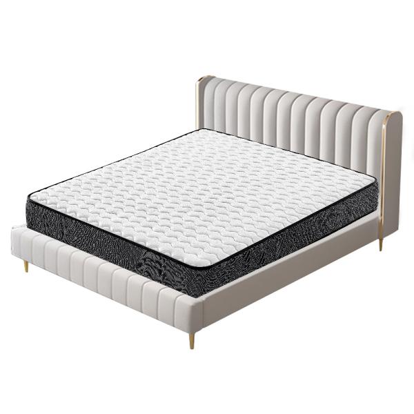 Vacuum Package Compressed Rollable Up 3 Zoned Tight Top Pocket Spring Mattress