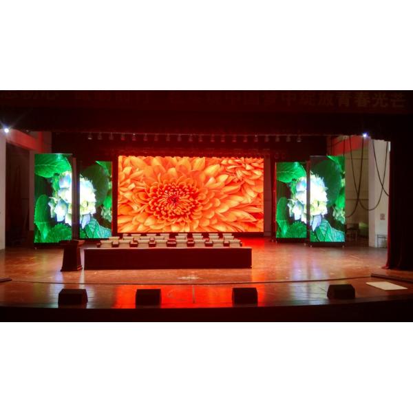 1200cd LED Screen Stage Backdrop , P3 LED Video Wall Advertising Business