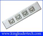 Steel Rugged Industrial Numeric Keypad Metal Number Keypad Functional With 4