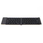 Foldable Bluetooth Keyboard with Stand Holder for Compatible IOS Android Windows