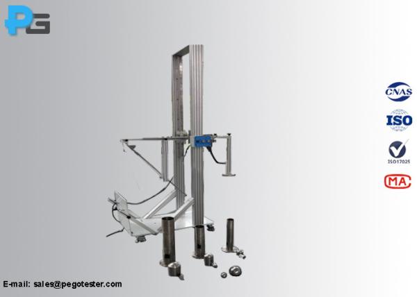 Quality Pendulum Vertical Impact Test Apparatus 2 In 1 AC220V/50Hz IEC62262 IK07 To IK10 for sale