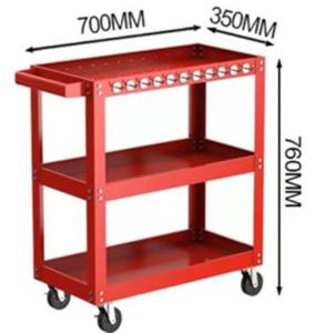 Buy cheap Three Layer SPCC Material Tool Trolley Tool Cabinet Cart THX-5A product