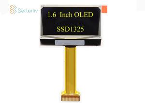 Buy cheap 128*64 Small OLED Display , 1.6&quot; OLED Module Display Monochrome yellow product