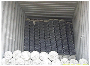 25x25mm Diamond Chain Link Fence Galvanized For Protection