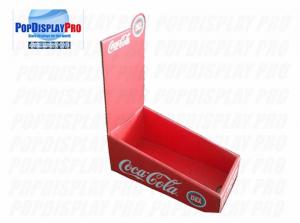 China Lightweight Counter Display Boxes Cardboard B Flute For Beverage Cola on sale