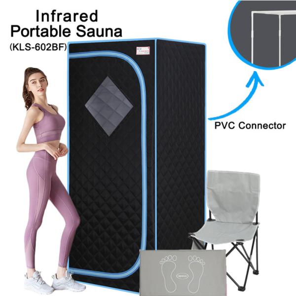 Quality Home Infrared Sauna Room Tent One Person Foldable Intelligent Control for sale