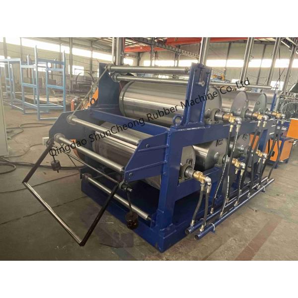 China Batch Off Unit / Rubber Sheet Cooling Machine With CE&ISO