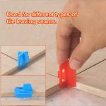 Reusable T-shaped Straight Cross Universal Multifunctional Tile Spacer Tile