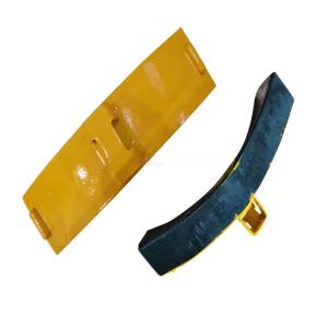 Customized Railway Brake Block Pad Grey Cast Iron Train Brake Shoe