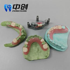 3D Printing Technology High Precision Invisible Denture Base Resin Natural and Fast Production for Flexible Full Dentures