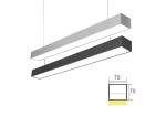 IK05 Suspended / Surface Mounted Linear LED Pendant Lighting With Seamless