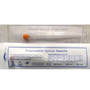 SS304 Sterile Disposable Spinal Needle 25G Pencil Quickle Point