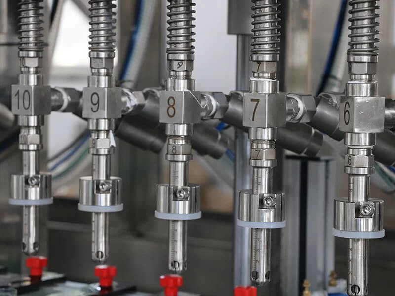 Automatic High Speed 14 Head Continuous Overflow Liquid Filling Machine For Bottle