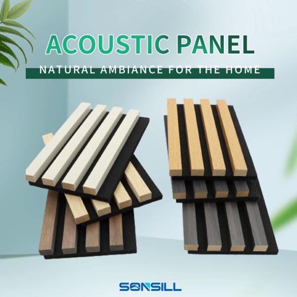 Quality Custom Polyester Fiber Acoustic Panel Fireproof Painted Soundproof for sale