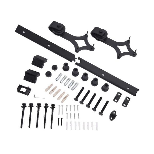 Hardware Barn Wood Sliding Single Rustic Doors For Interior Doors Divider Room