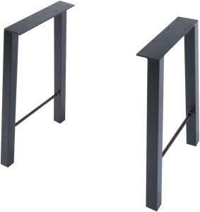 China 22 Inch Coffee Modern Metal Table Legs Contemporary Metal Dining Table Bases on sale