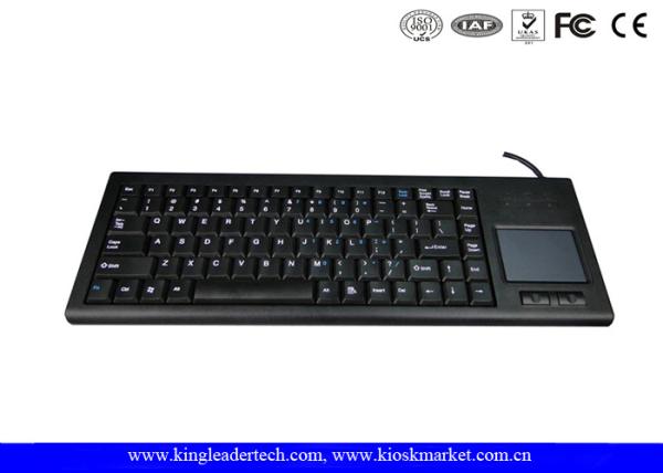 Quality 87 Keys Plastic Keyboard With Mini Trackball In US English Layout And USB Interface for sale