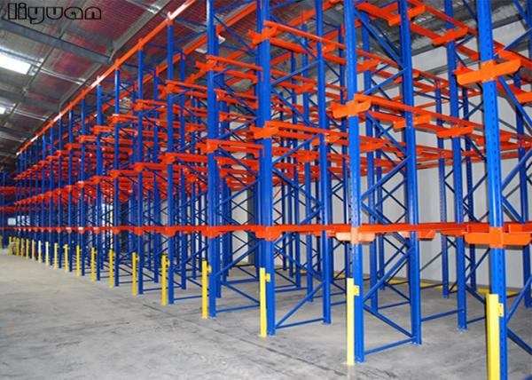 Quality Color Optional Heavy Duty Drive In And Drive Through Racking Cold Room Storage for sale
