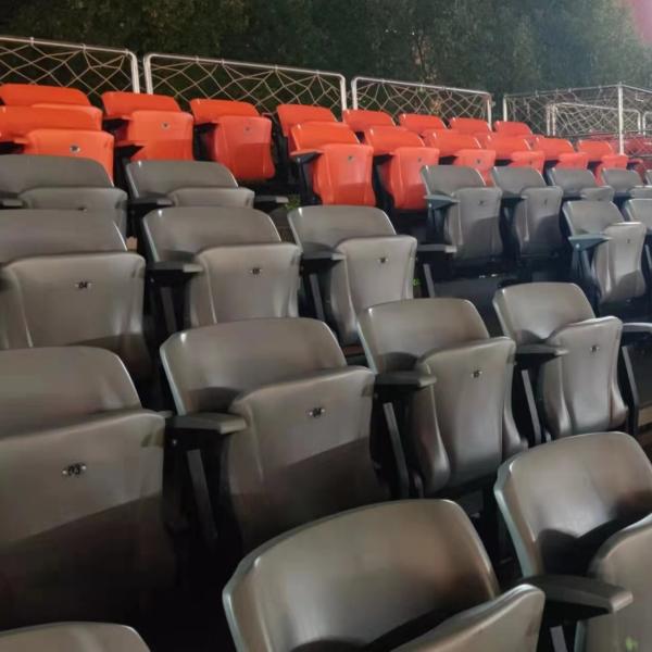 Quality Anti UV Plastic Fixed Stadium Seating For Outdoor Football Field for sale