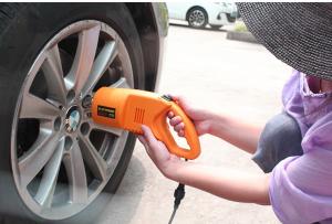 portable  12V electric impact wrench and wheel spanner for loosen tyre screw