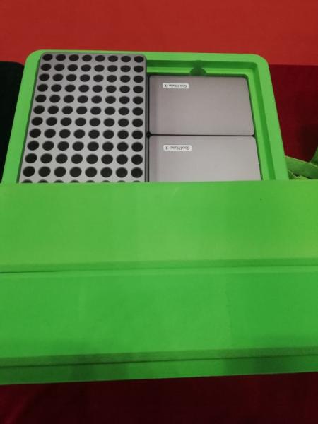 Quality Green Ice Free Cooling System Benchtop Cryogenic Rack for sale