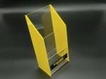 Single Acrylic Document Holder Desktop Lucite Leaflet Stand Counter Flyer